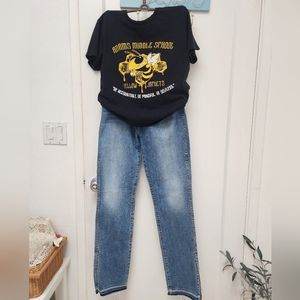 NWOT-For All Mankind Women Designer Tailorless Dojo In Heidi  Jeans Size:32